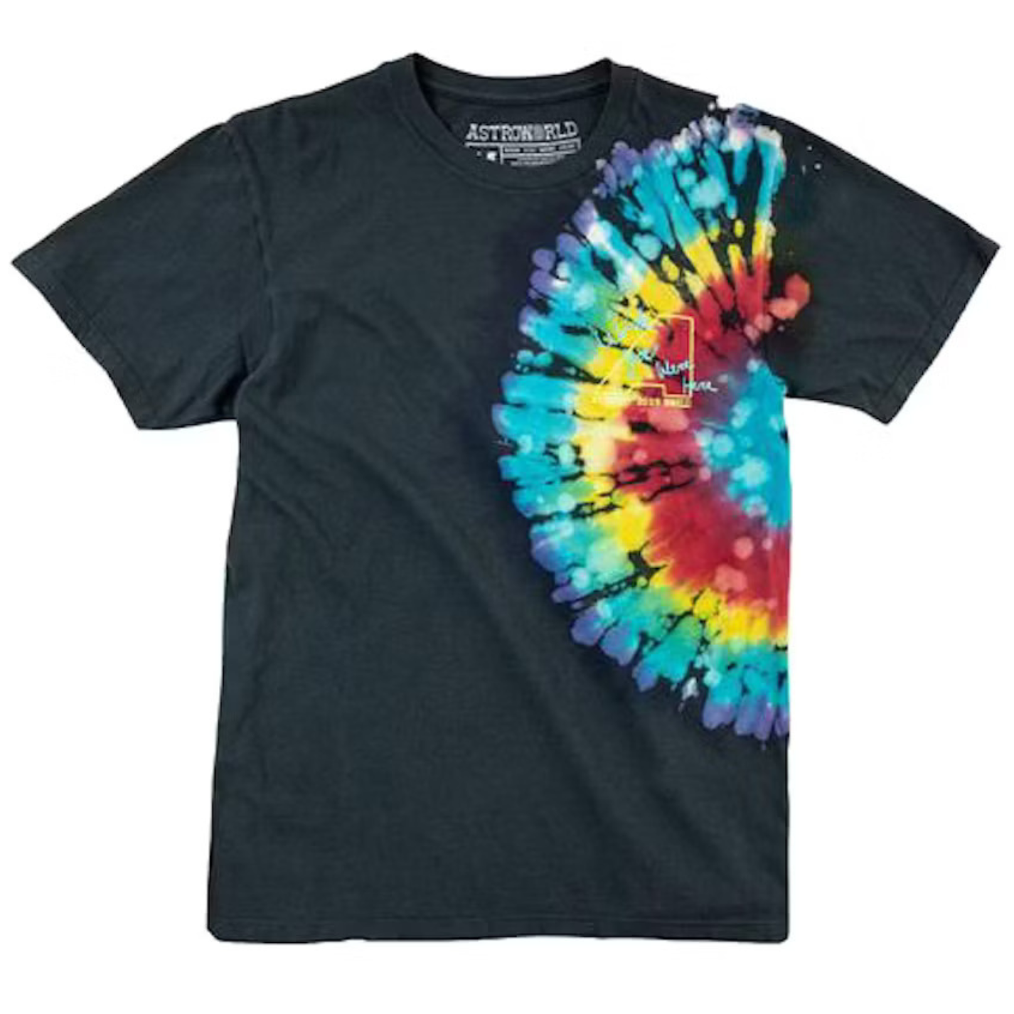 Travis Scott Astroworld Tie Dye T Shirt BH Plug