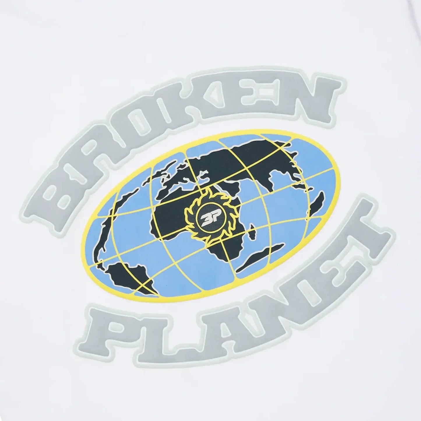 Broken Planet Grid T Shirt