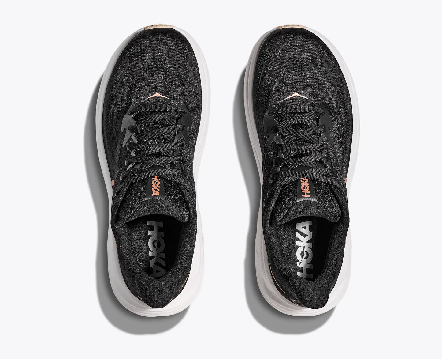 Clifton 10 Black Rose Gold - Womens