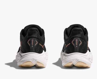 Clifton 10 Black Rose Gold - Womens