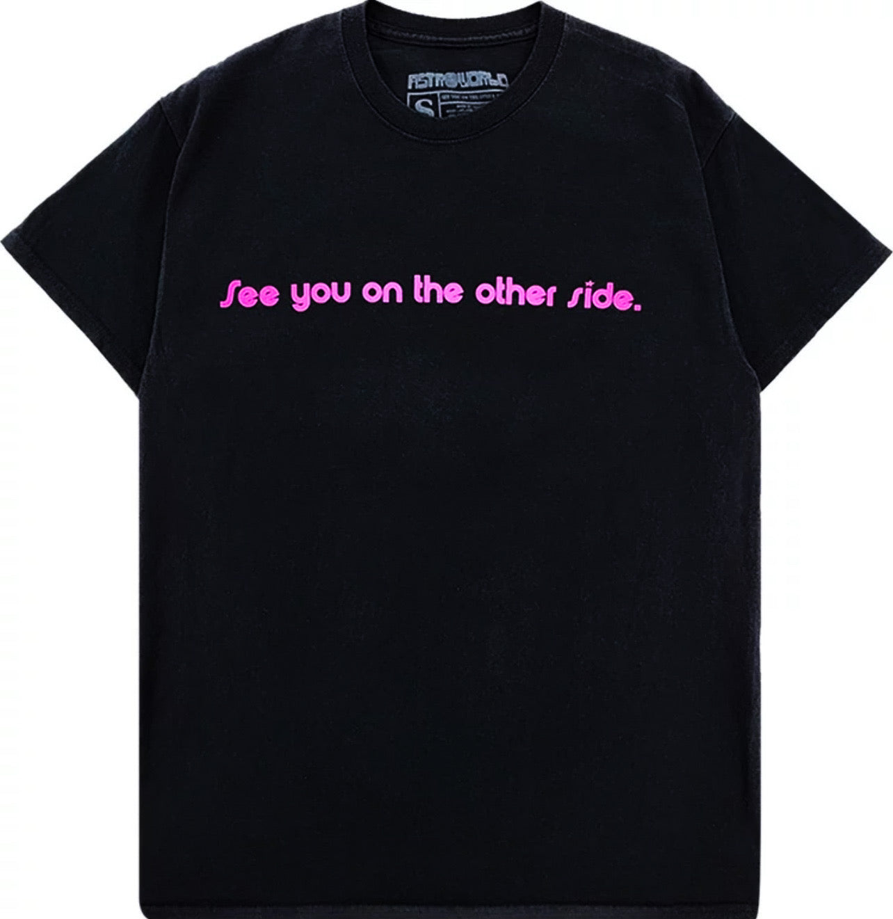 Travis Scott Other Side Black Tee