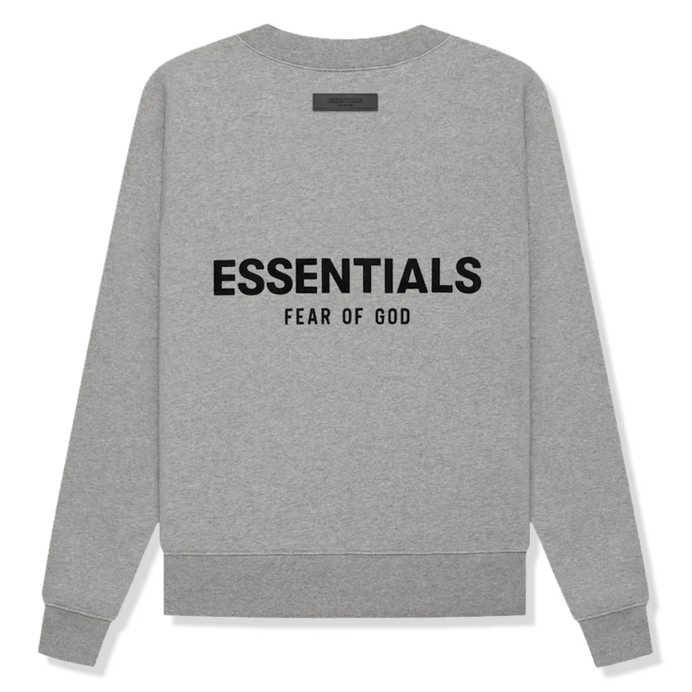 Fear of God Essentials Dark Oatmeal Crewneck