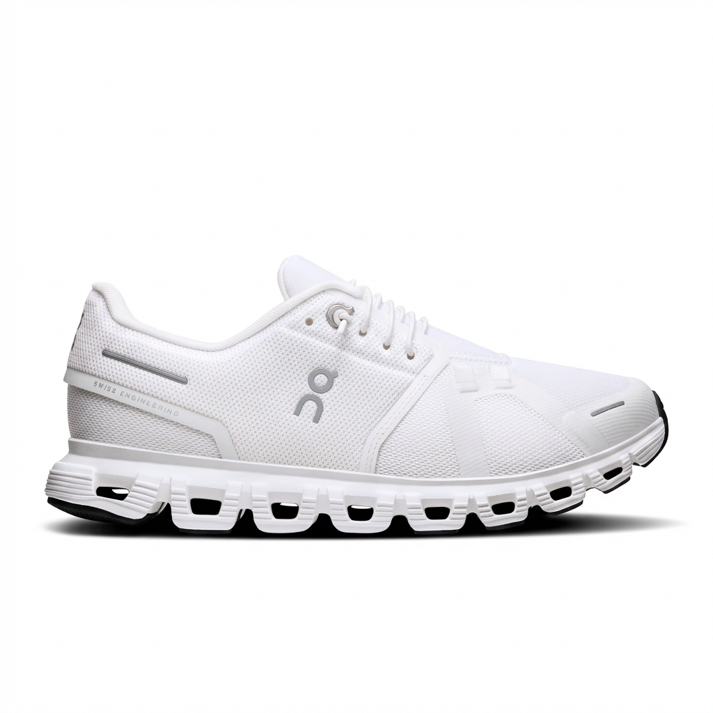 On Cloud 6 White - Womens