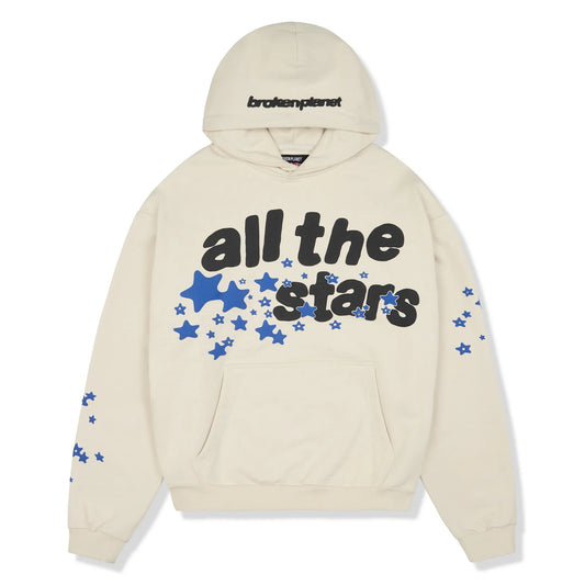 Broken Planet All The Stars Ivory Hoodie