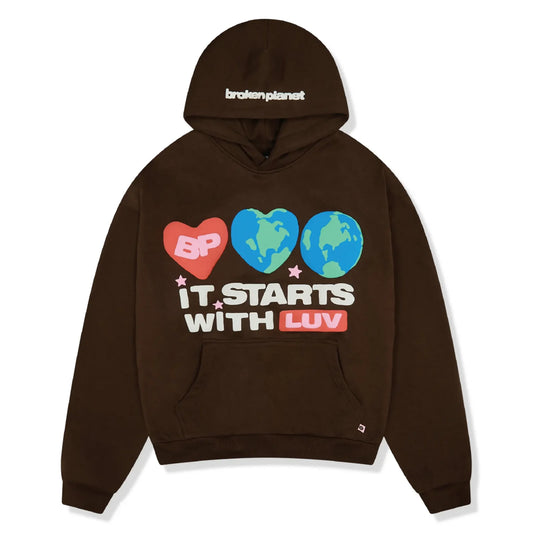 Broken Planet It Starts w/ Luv Hoodie