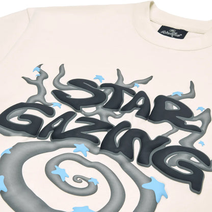 Broken Planet Stargazing Vanilla White T Shirt