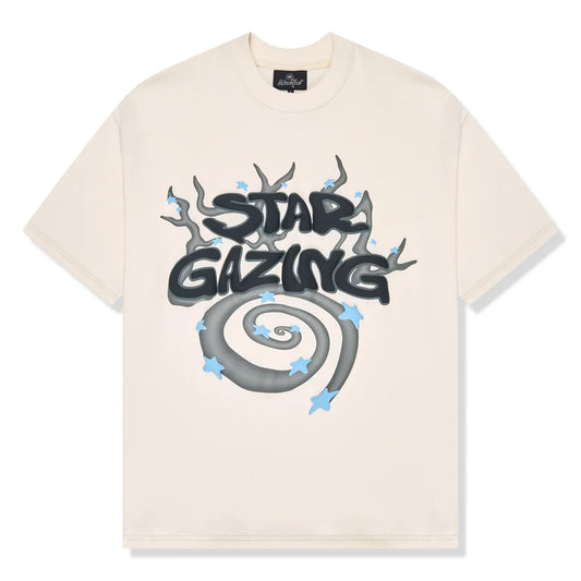 Broken Planet Stargazing Vanilla White T Shirt