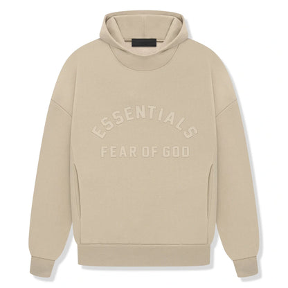 Fear of God Essentials Beige Hoodie