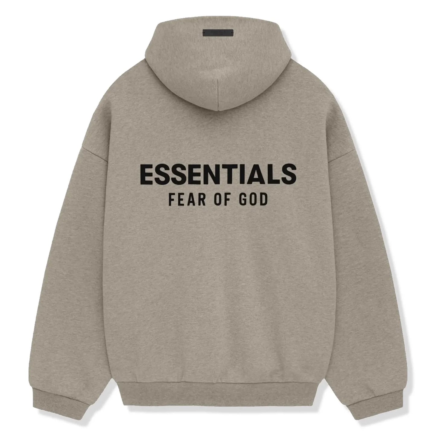 Fear Of God Essentials Dark Oatmeal Hoodie