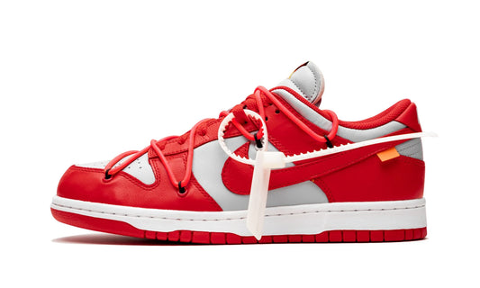 Dunk Low Off-White - University Red